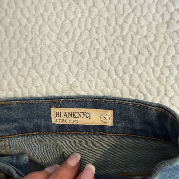 Blank NYC Distressed Blue Jean Shorts.. worn a few times - Picture 2 of 3